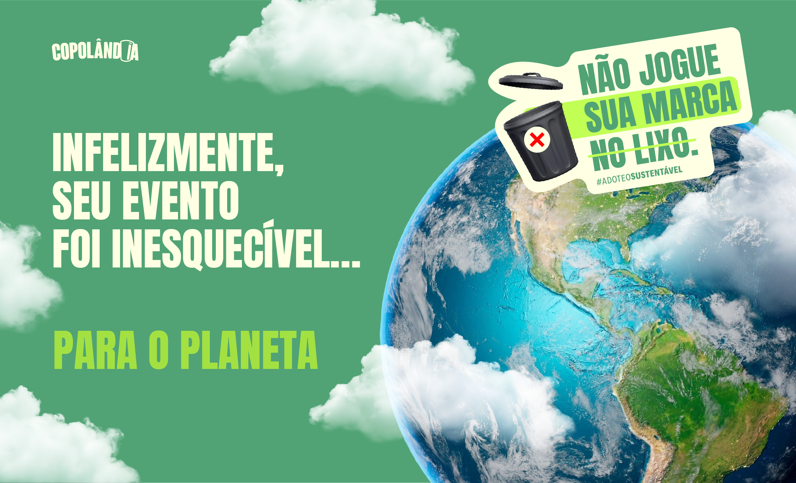 Transforme eventos com brindes sustentáveis